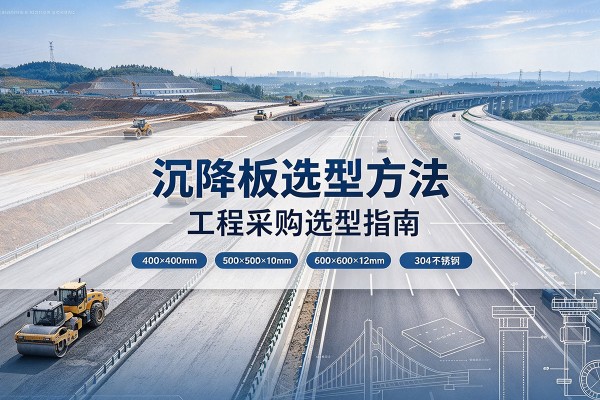昌图沉降板选择方法