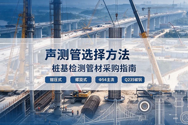 昌图声测管选型标准