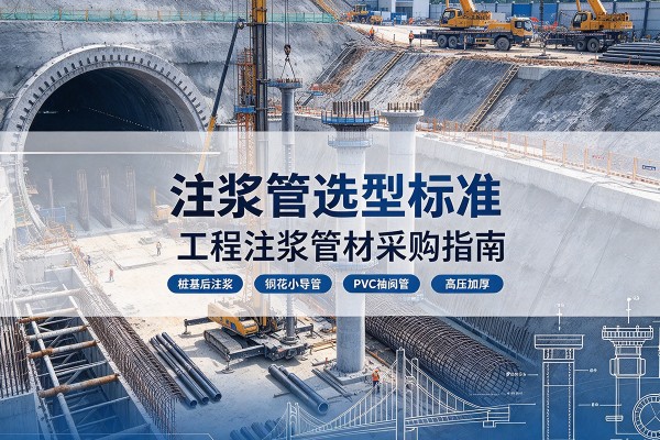 昌图注浆管选型标准