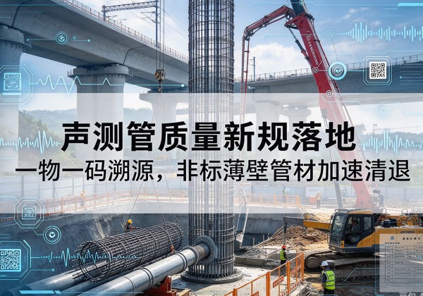 昌图声测管质量新规落地，一物一码溯源，非标薄壁管材加速清退