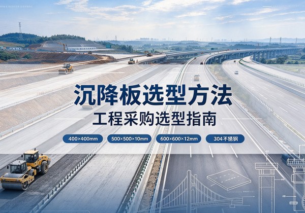 昌图沉降板选择方法
